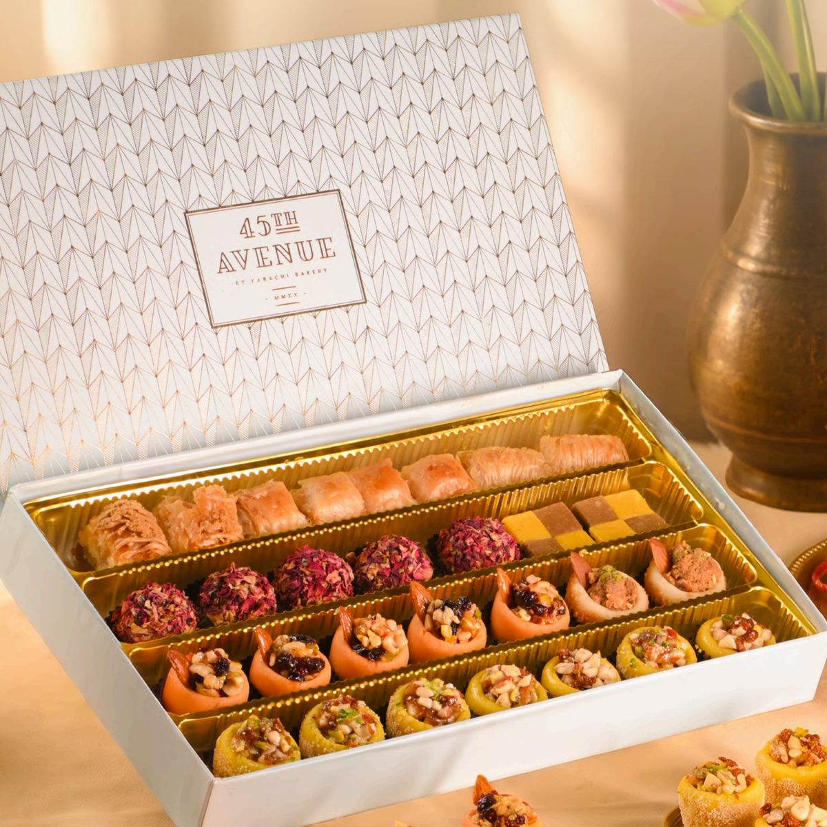 Premium Baklava, Sweet & Truffle Chocolate Box
