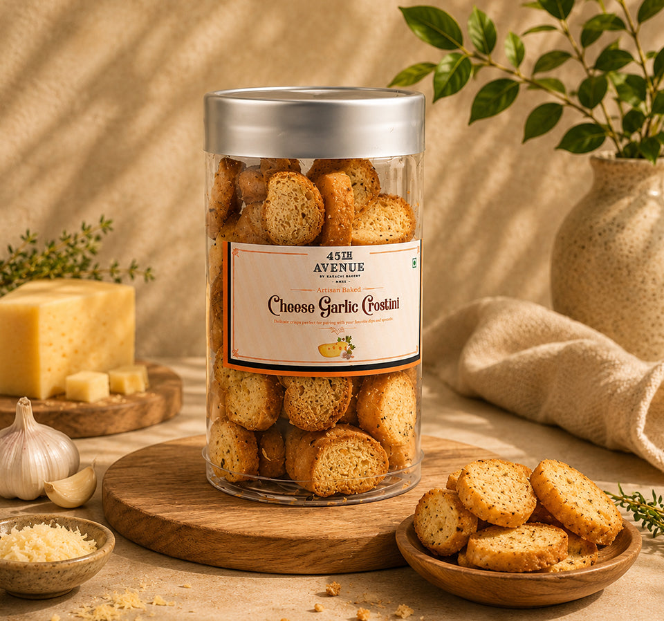 Cheese Garlic Crostini