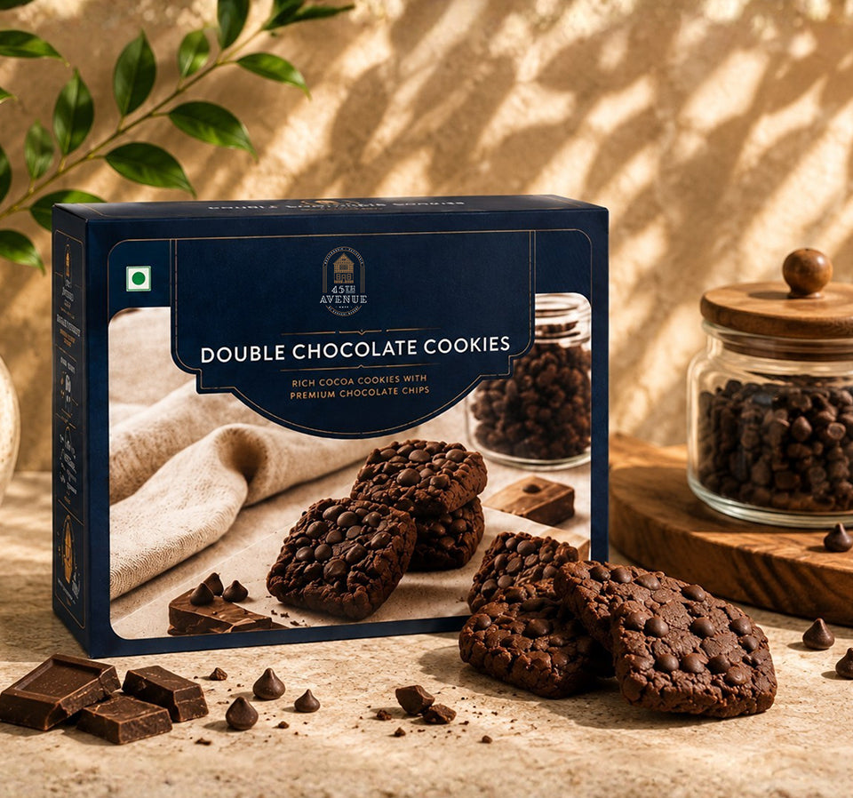 Double Chocolate Cookies 400g