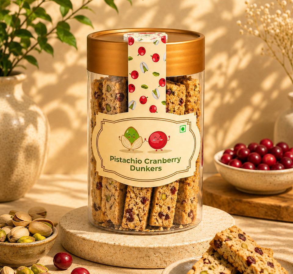 Pistachio Cranberry Biscotti